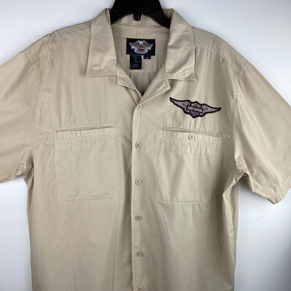 Harley Davidson Mens Short Sleeve Shirt Size XL